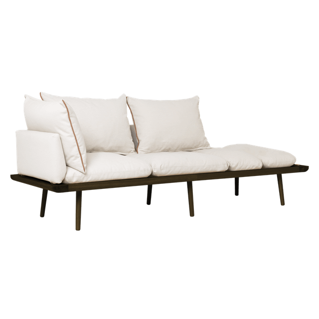 Umage Lounge Around Sofa – Mørk Eg og Hvid Sands Tilbud