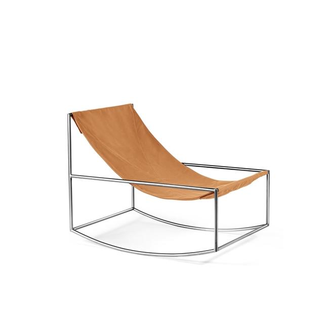 Valerie Object Gyngestol i Rustfrit Stål – Pink Elegance