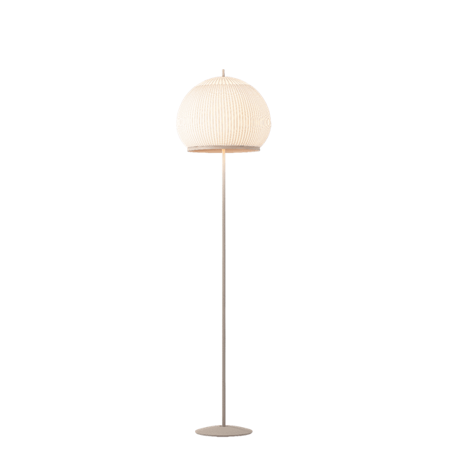 Vibia Knit 7480 Beige Gulvlampe – Elegant Belysningstilbud