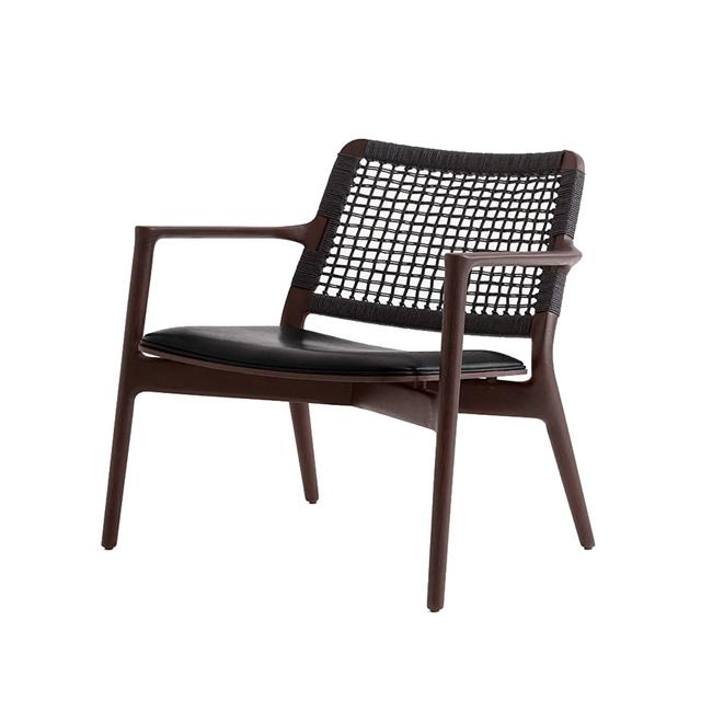 Vipp 488 Cabin Lænestol i Sort Læder – Black Friday Tilbud!