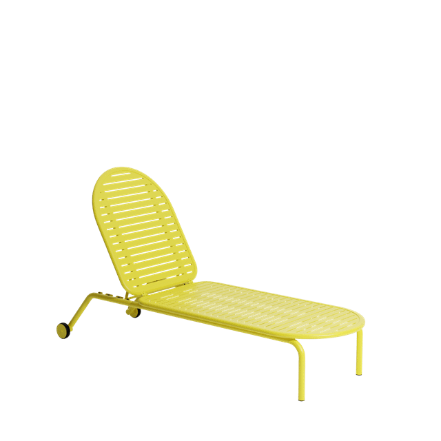 Elegant Gul Solseng til Udendørs Brug – WEEK-END Design