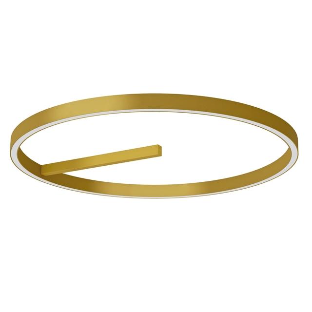 Ilti Luce Zirkol Loftlampe i Mat Guld Ø100 – Elegant Belysning