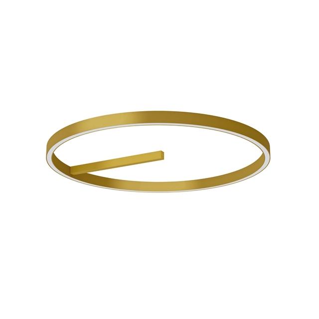 Ilti Luce Zirkol Loftlampe i Mat Guld – Elegant Belysning
