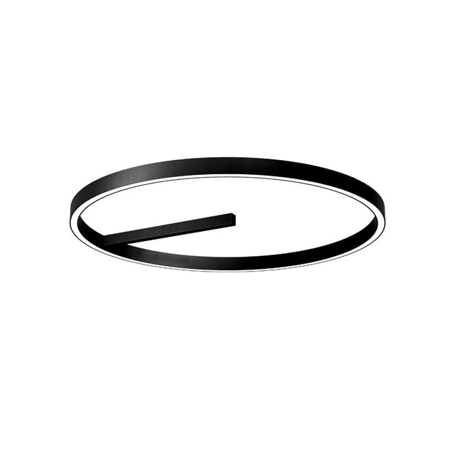 Ilti Luce Zirkol Loftlampe Sort Ø80 – Elegant Belysningstilbud