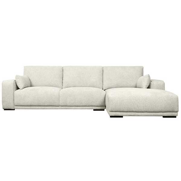 California Sofa med Chaiselong - Højrevendt - Beige Elegance