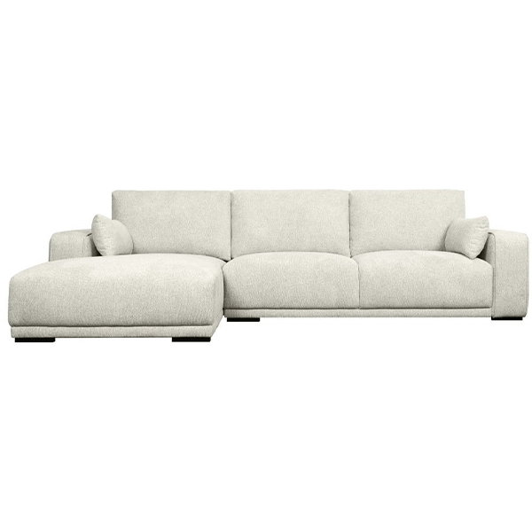 California Sofa med Chaiselong - Venstrevendt - Beige Tilbud