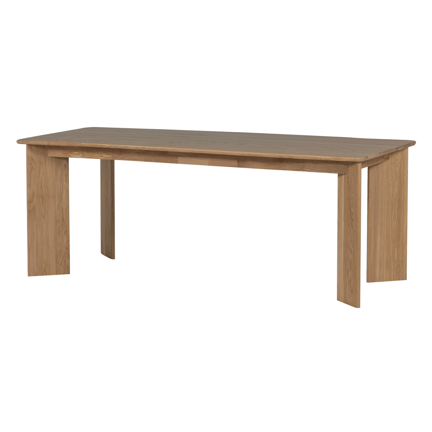Woood Tablo Bord Rundt Tgl 180x100   Transparent  Fsc