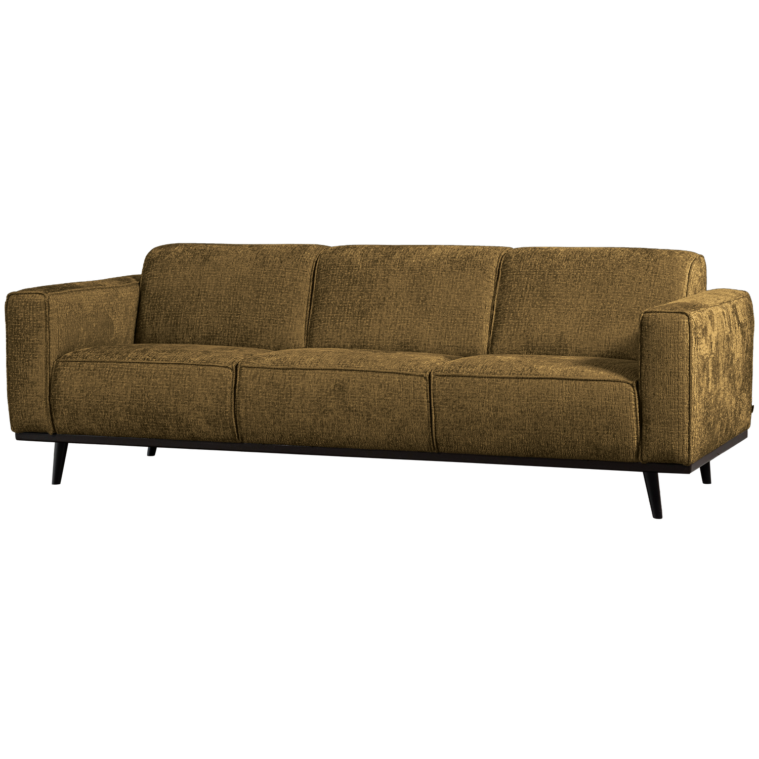 Woood Statement  -personers Sofa 230   Struktur Fløjl Messing