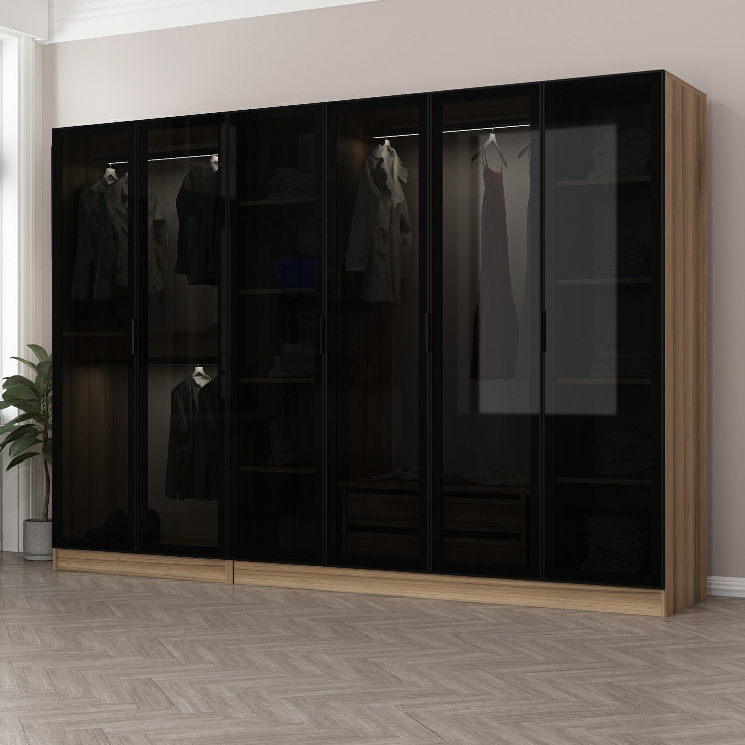 Funzi Living 7650 Garderobe med hylder – Fantastisk tilbud!
