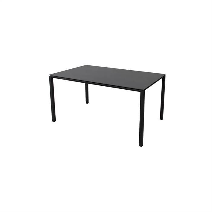 Cane-line Pure Havemøbelbord – Elegant Lavagrå/Nero Design
