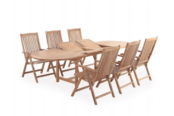 Elegant Teak Havemøbelsæt til Udeservering – Must-Have!