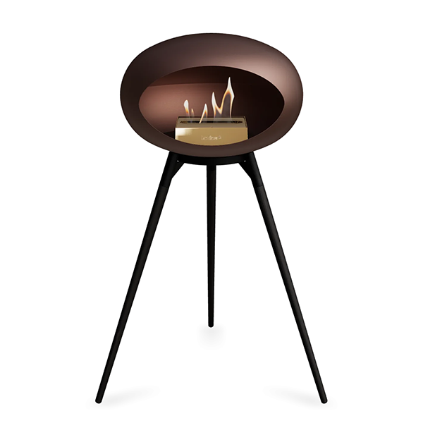 Le Feu Ground Wood High Biopejs i Mocca - Elegant Design