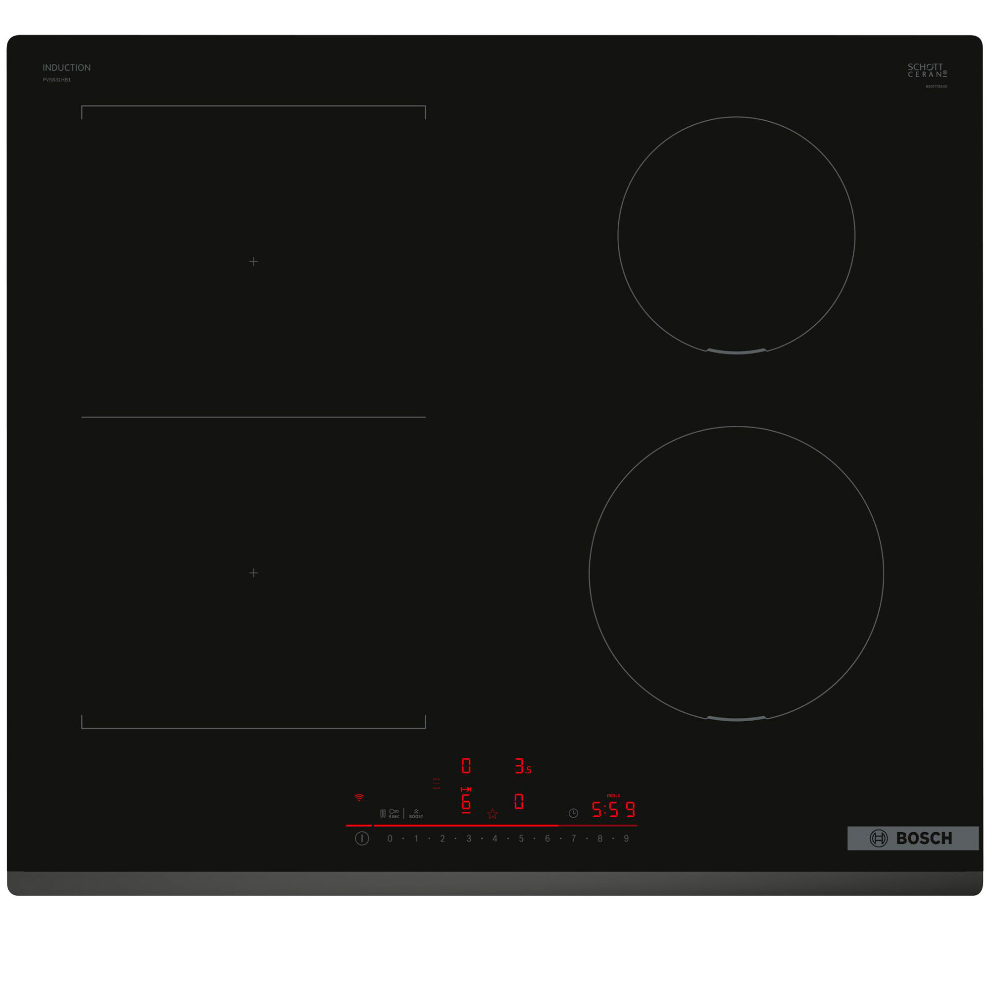 Bosch Pvs631hb1e Serie   Induktionskogeplade 60