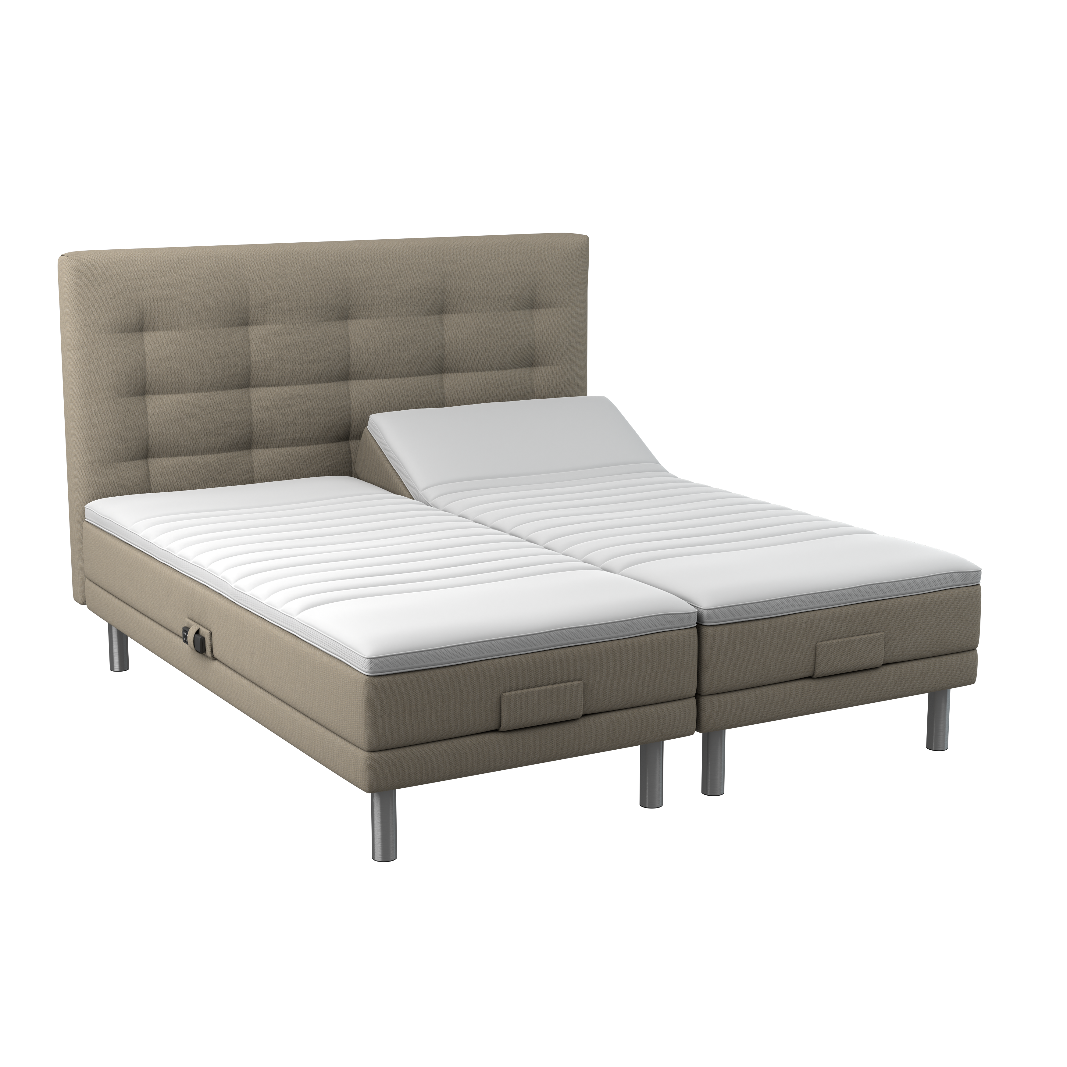 Ekstra Fast Elevationsseng 180x200 cm - Dansk Kvalitet