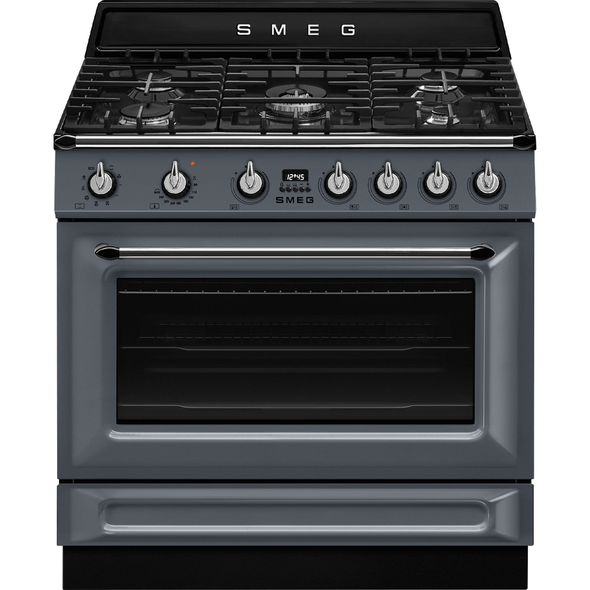 Smeg Gaskomfur Victoria Tr90gmgr 90    Grå