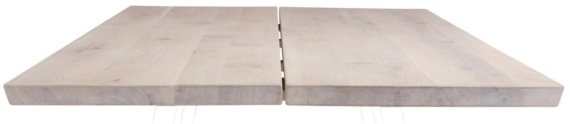 Plankebordplade   Spisebordplade House   Sander Asta Egetræ Hvid 103x295x4