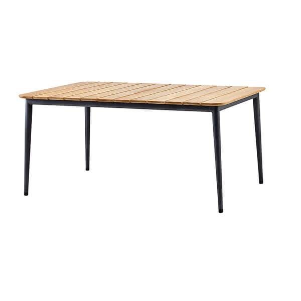 Cane-line Core Teak Havebord 160x90 cm – Elegant Udendørs Møbel