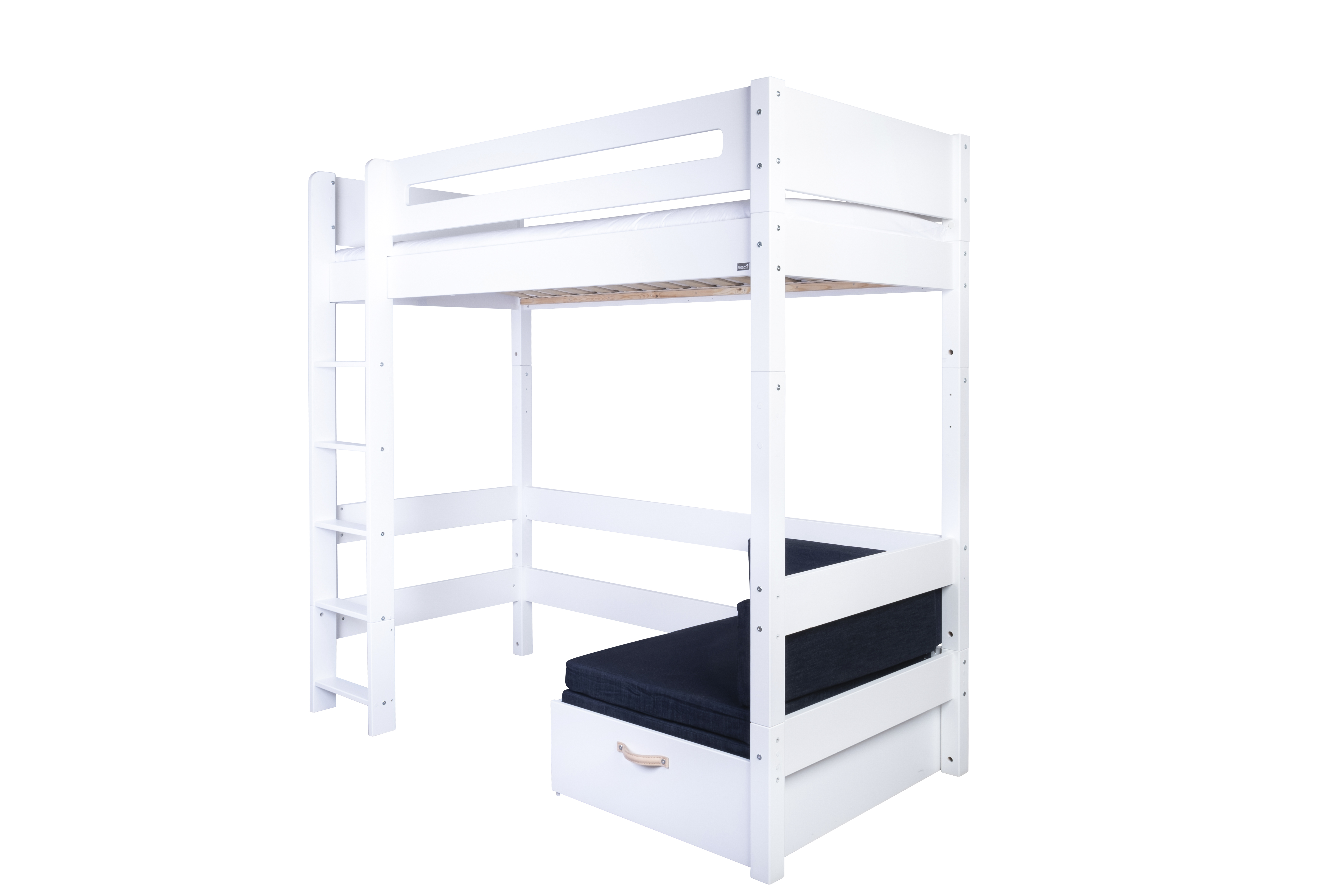 Manis-  Fenris Højseng Med Design Sengehest   Sofamodul 160 Cmâ -  90x160