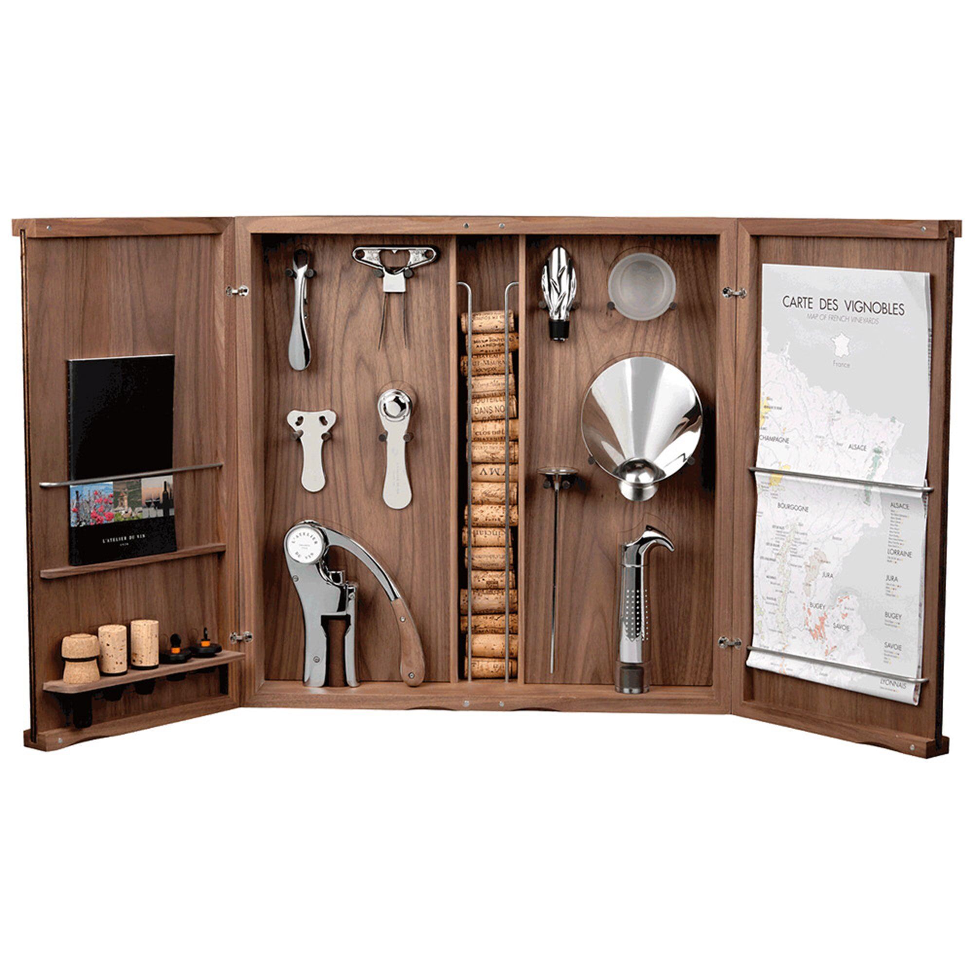 Elegant Vinopbevaringsskab med Tilbehør – Must-Have!