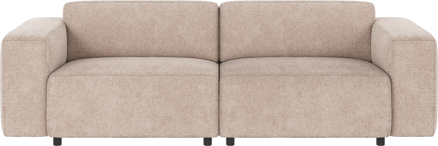 -personers Sofa Rowico Willard  Lysebeige Greg   Stof  Modulopbygget  Fscâ -mix Ramme  236ã 98ã 70