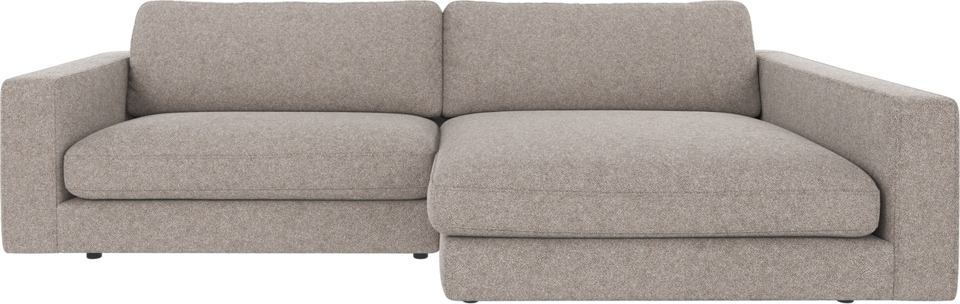 Chaiselongsofa Rowico Duncan Bobby   Grå Højrevendt 258ã 150
