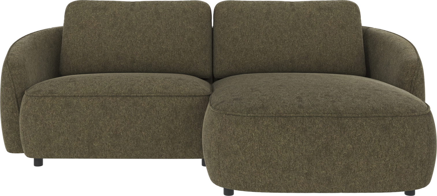 Chaiselongsofa Rowico Norris Højrevendt 226x162   Grøn Polyester Brenda 77