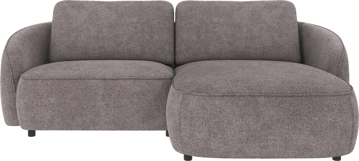 Chaiselongsofa Rowico Norris Højrevendt   Gråt Greg-stof 226x162