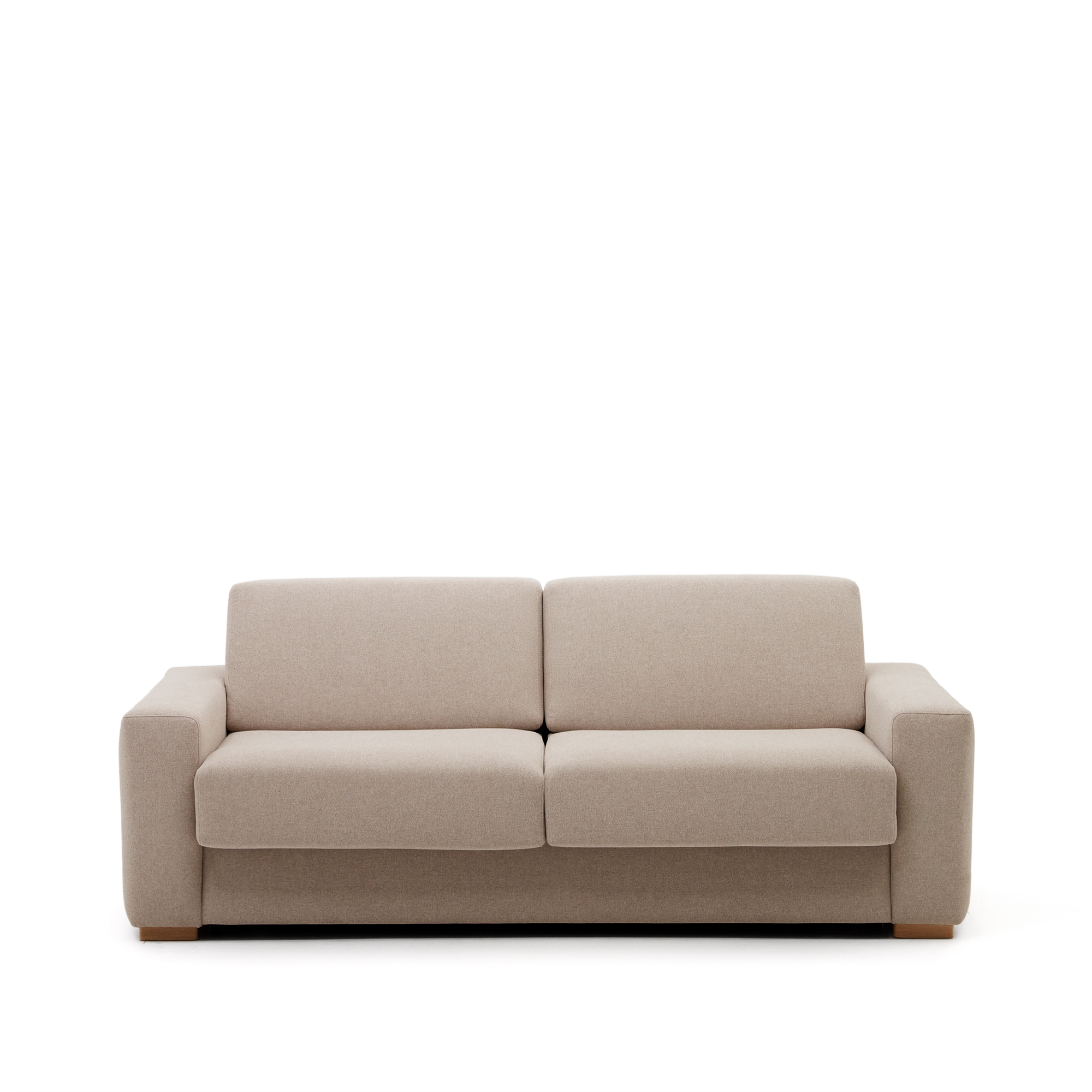 Kave Home Anley   Pers  Sovesofa Beige Stof  224cm