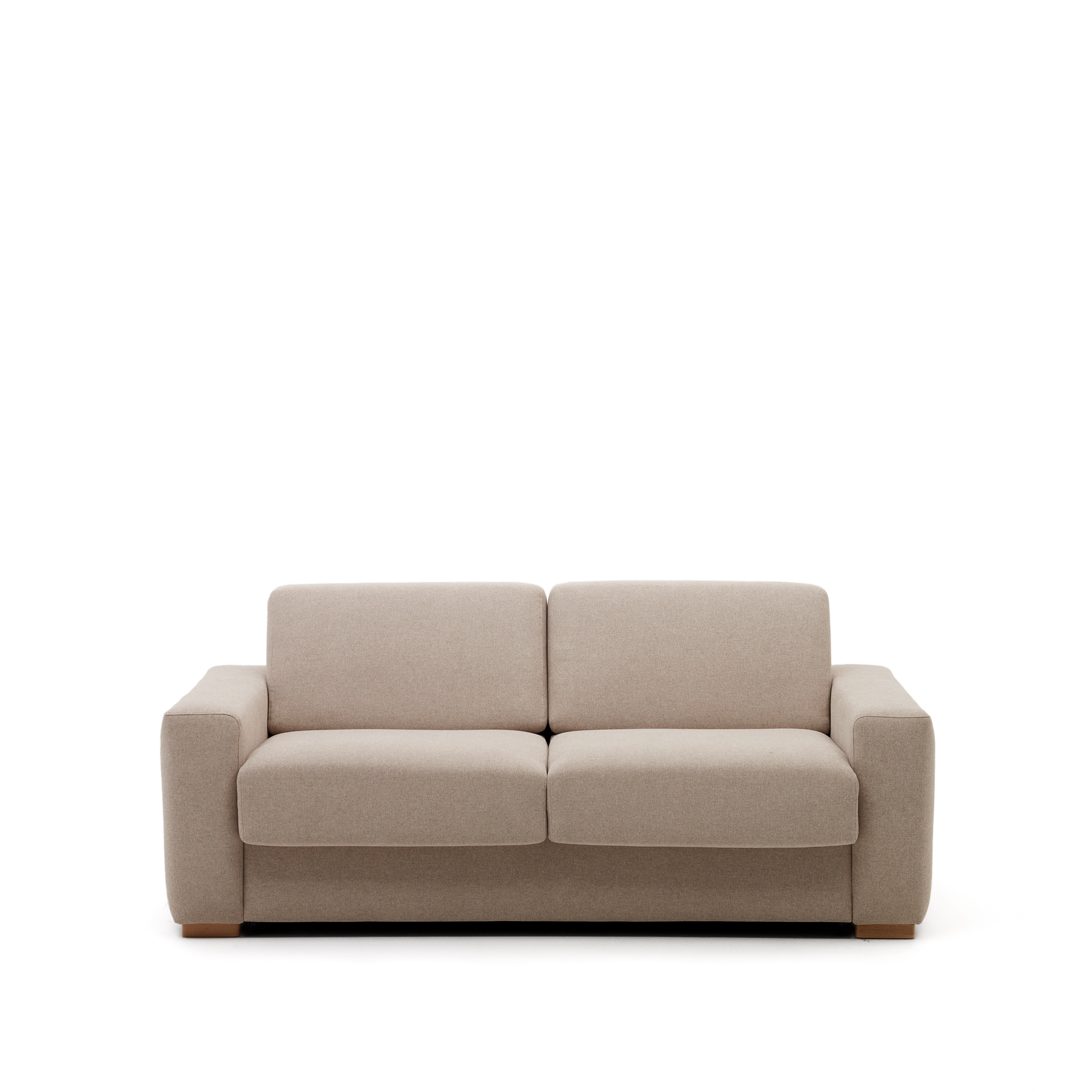 Kave Home Anley   Pers  Sovesofa Beige Stof  204cm