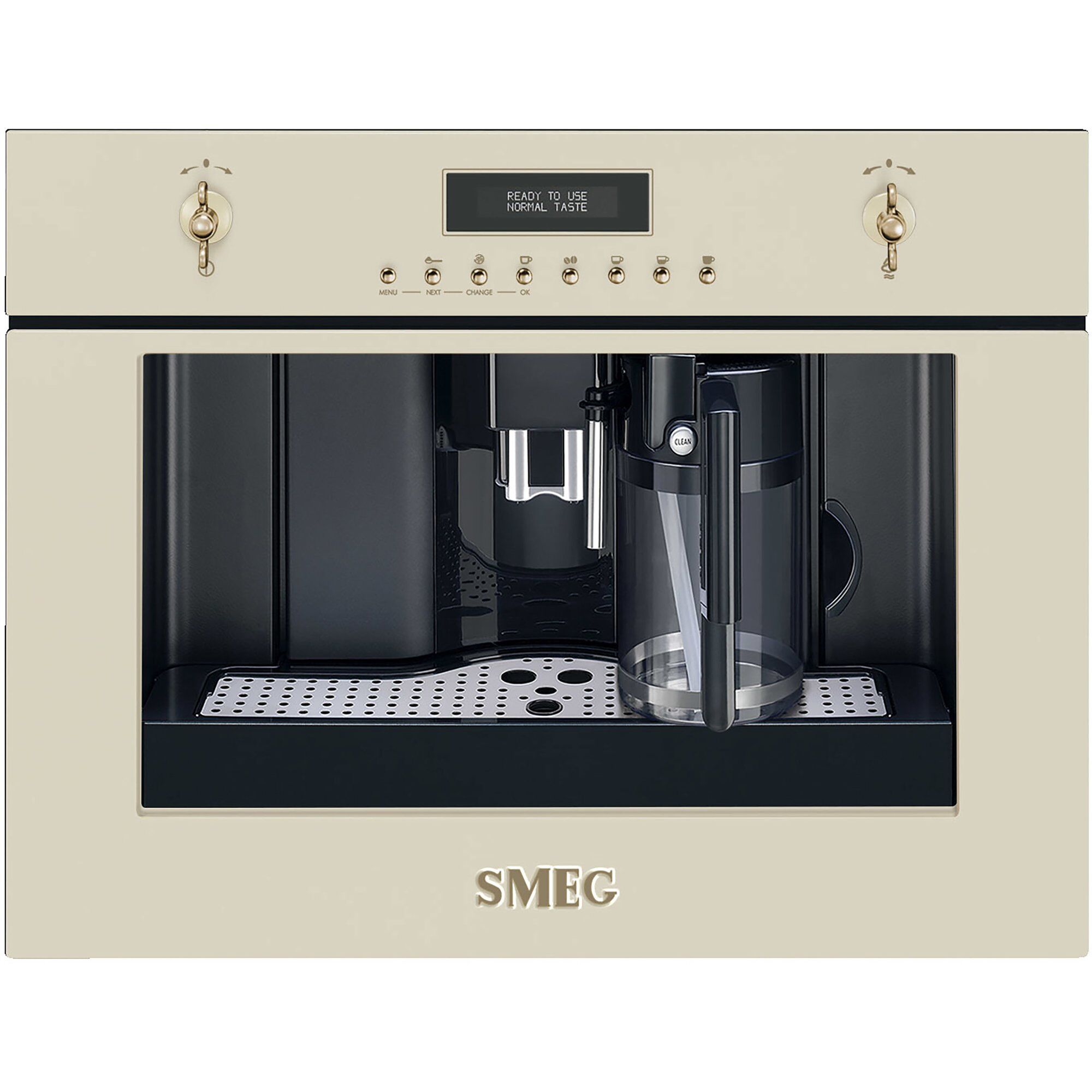 Indbygget Kaffemaskine i Creme fra Smeg – Få den nu!
