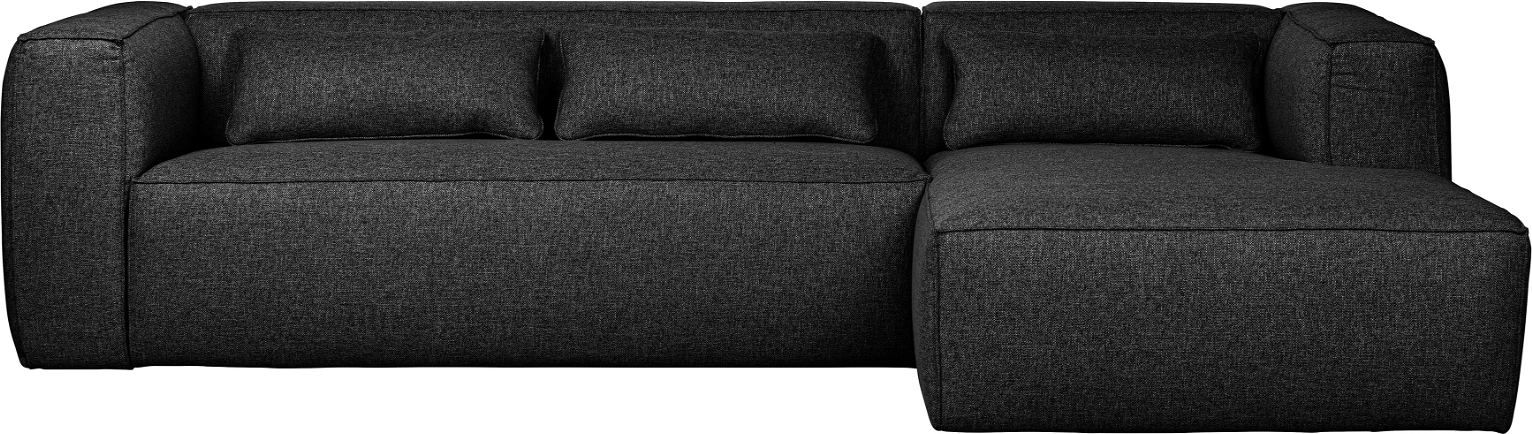 Elegant Mørkegrå Højrehjørnesofa – Stil og Komfort!