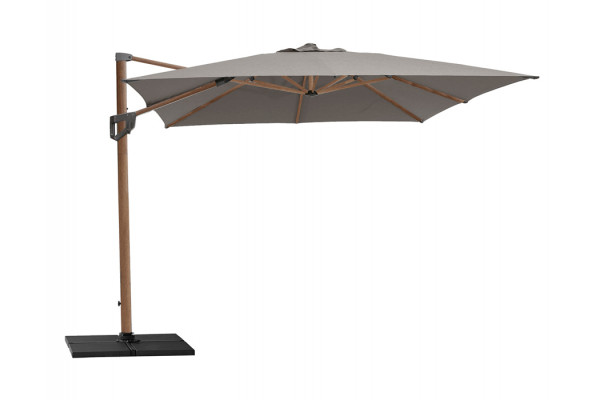 Cane-line Hyde Hængeparasol – Taupe Trælook Tilbud!