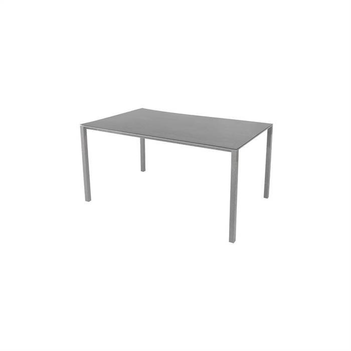 Cane-line Pure Havebord - Elegant Lysegrå & Basalt Design