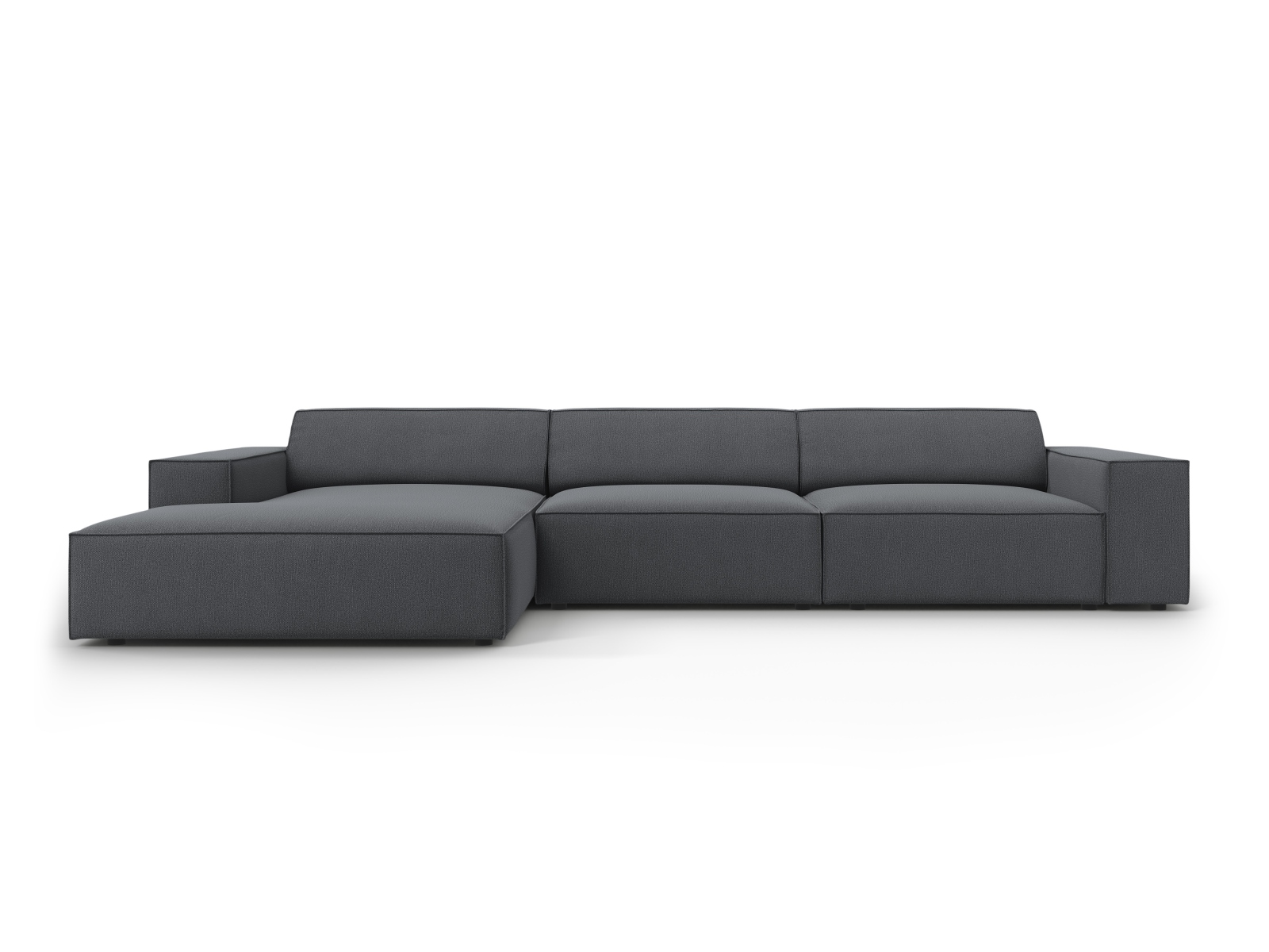 Micadoni Jodie Hjørnesofa Venstre - Antracitgrå Elegance