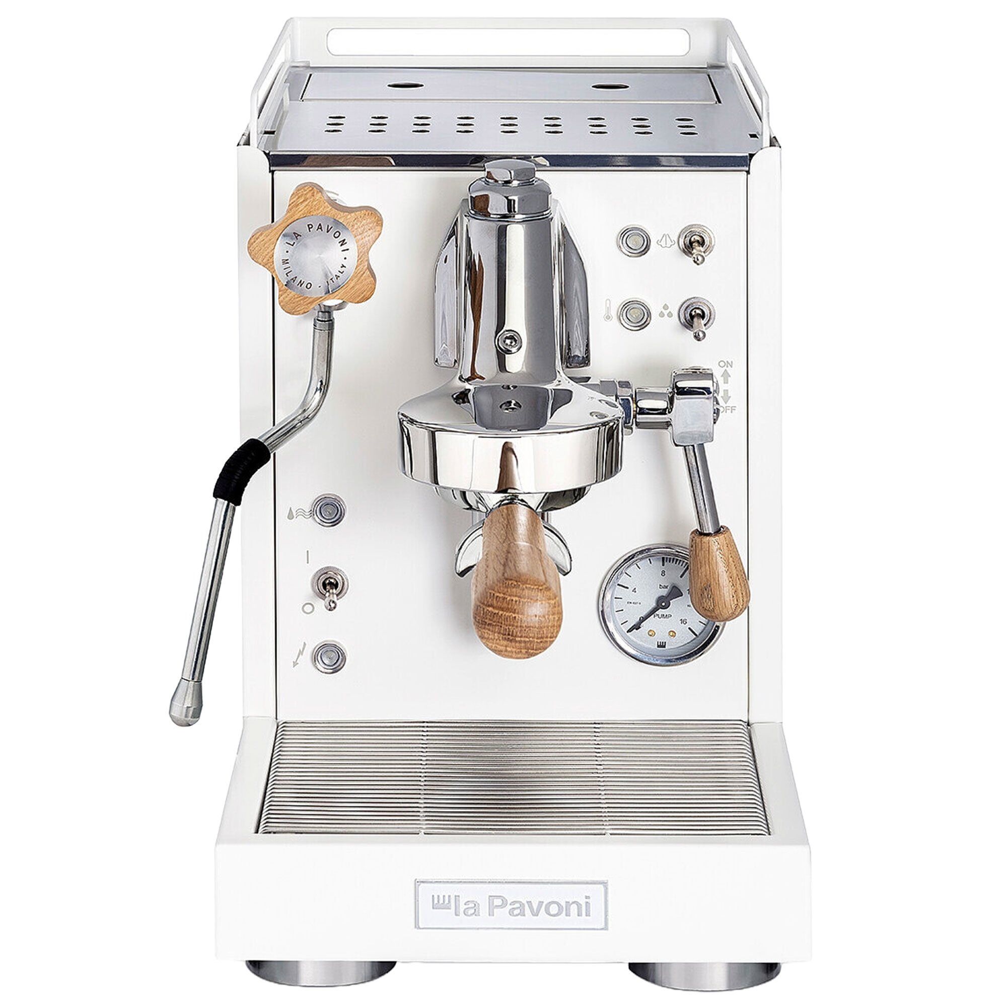 Pavoni Cellini Mini Espressomaskine  Hvid