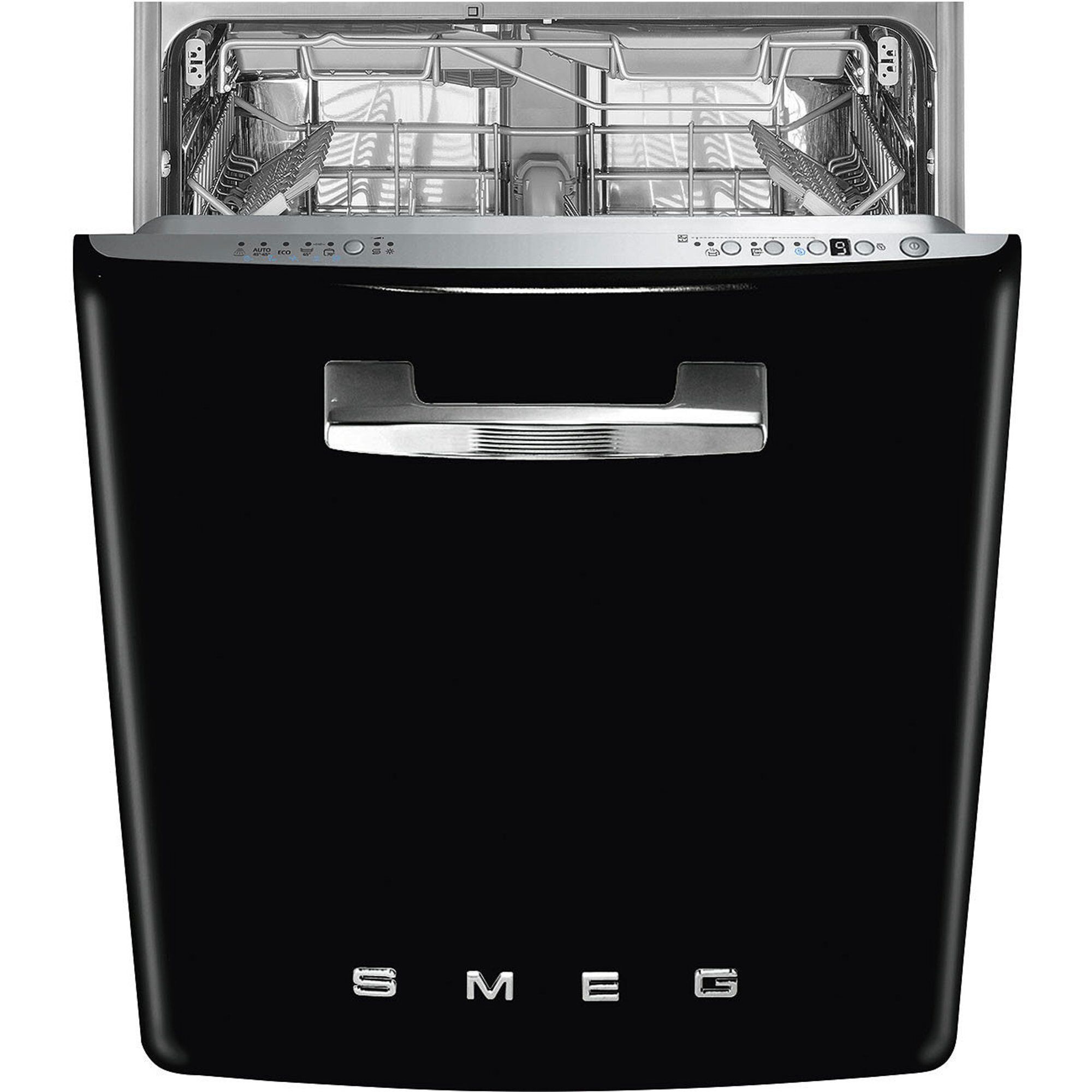 Smeg Stfabbl3 Underbygningsopvaskemaskine – Sort Elegance