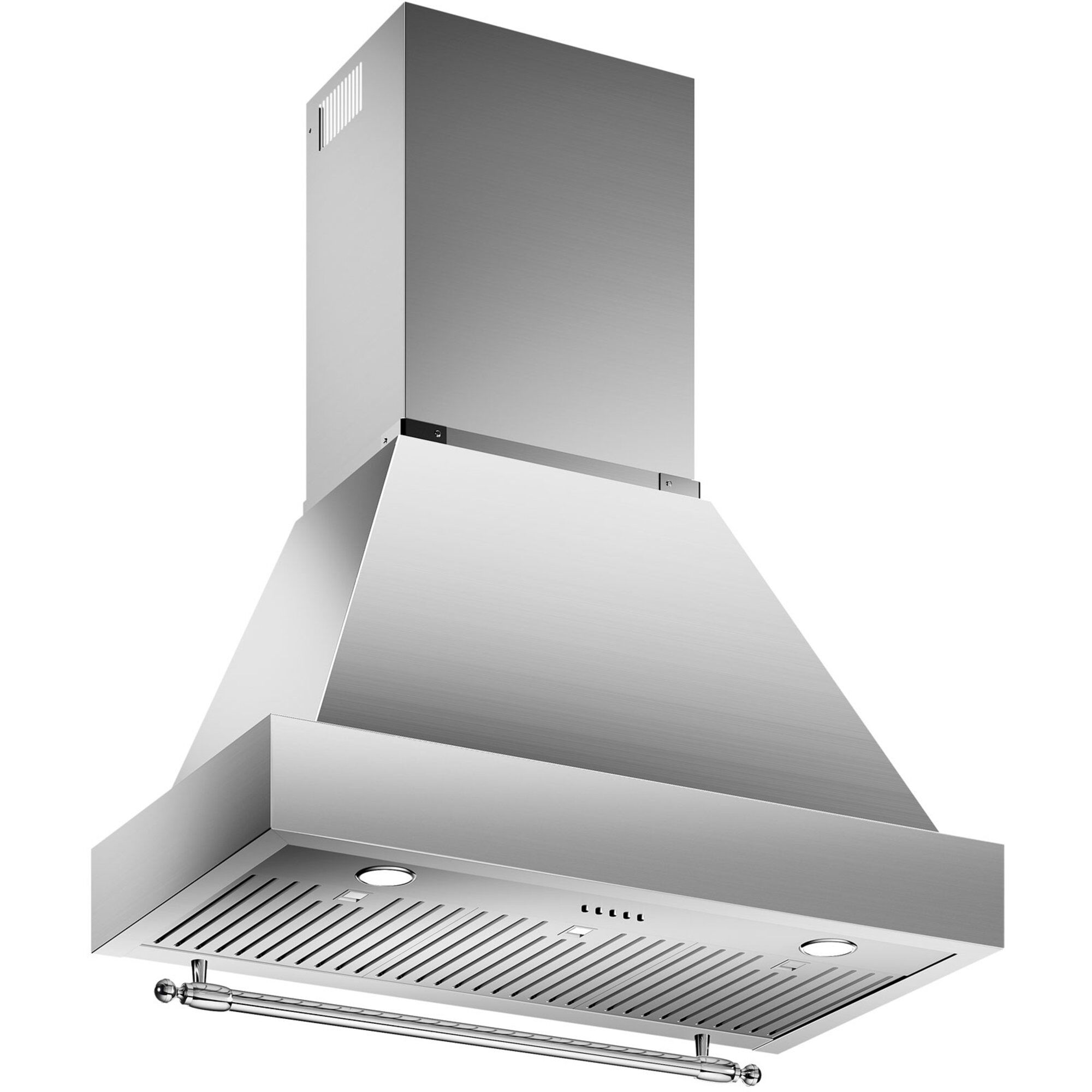 Bertazzoni Heritage 90 cm Emhætte i Elegant Rustfrit Stål