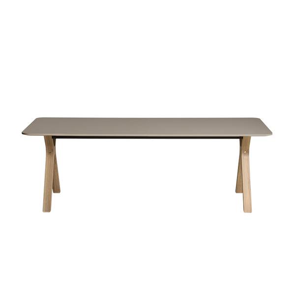 Andersen Furniture Space Udtræksbord Fenix Laminat Castoro Ottawa   Hvidpigmenteret Mat Lak Malet Kant Farve Som Bord    Hvidpigmenteret