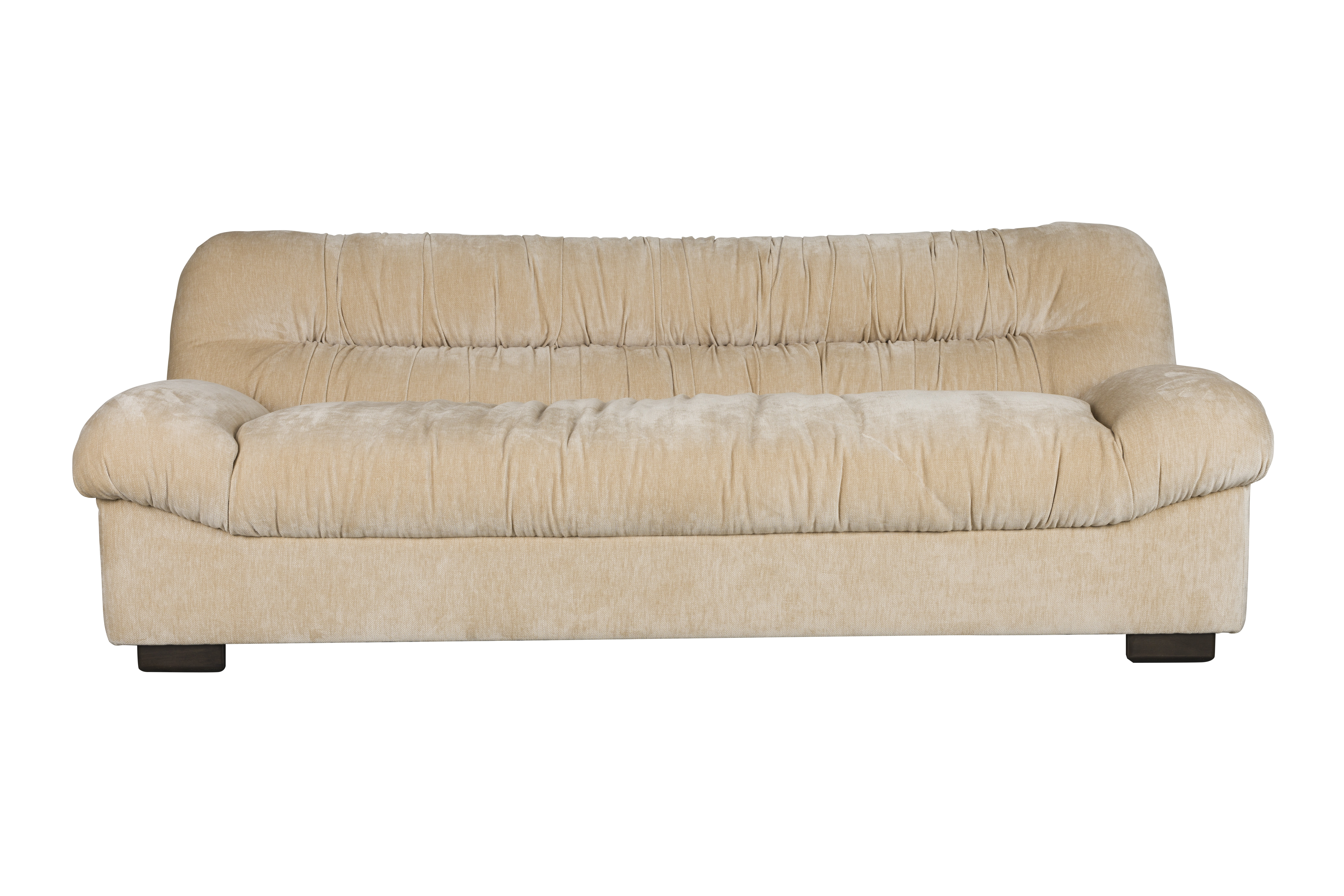 Dutchbone Douglas Sofa Beige Fløjl     Træ