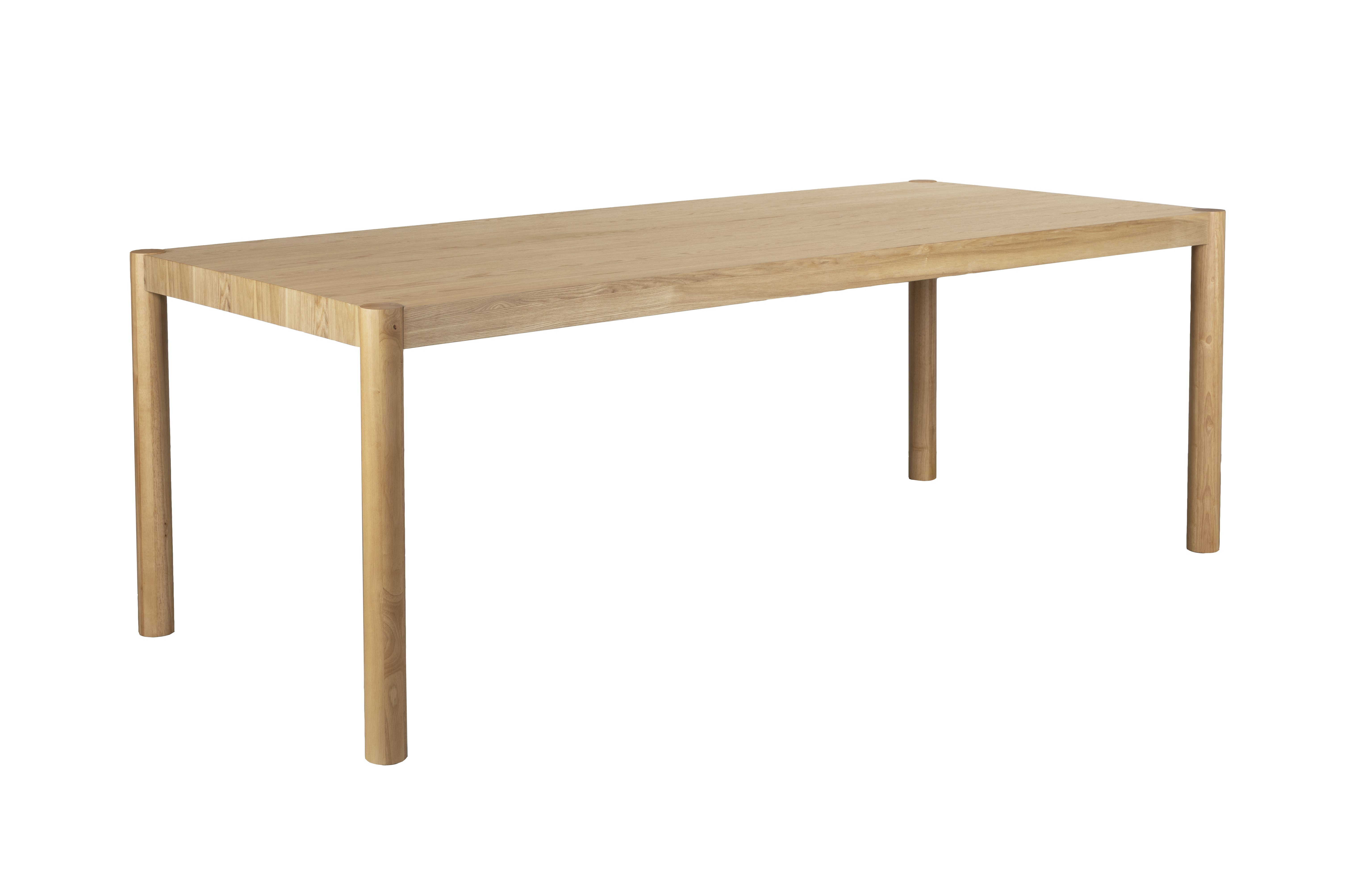 Zuiver Sticks Spisebord  Rektangulær Natur Askefiner   Gummitræ  220x90
