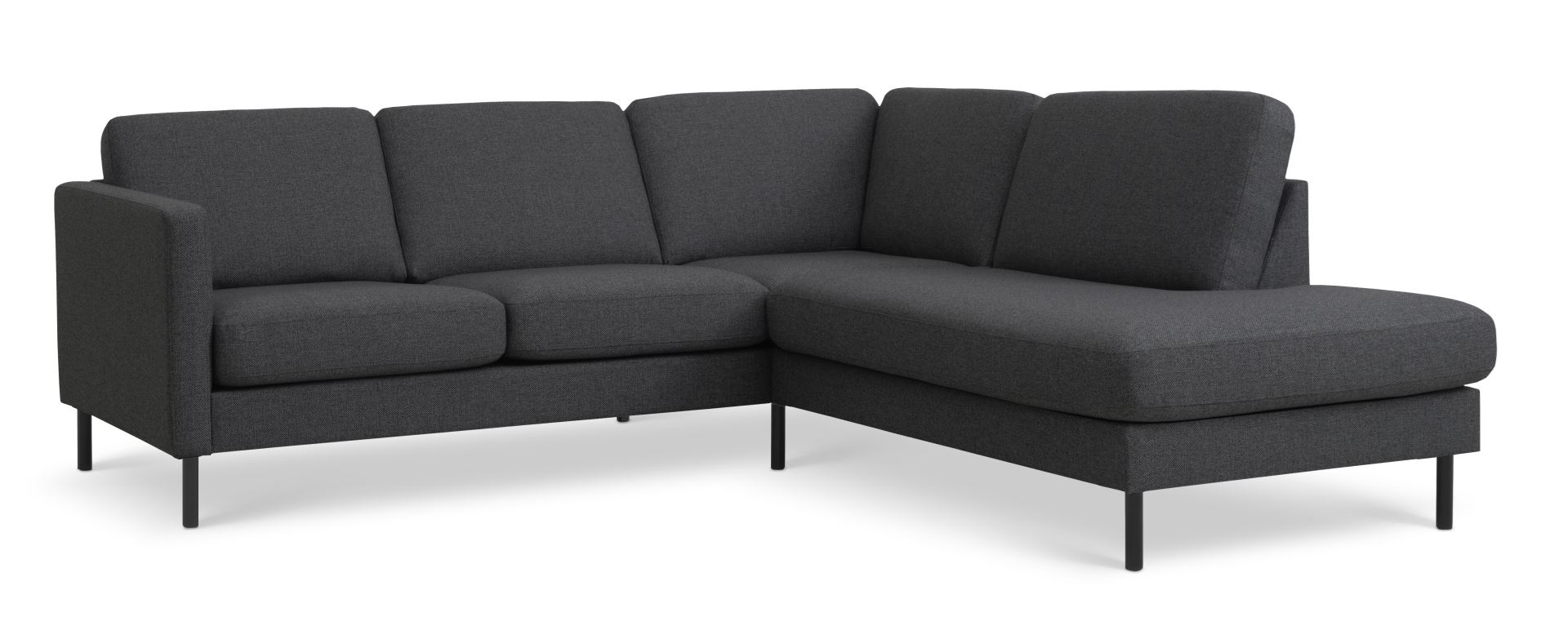 Elegant Ask Sæt 53 Lille Sofa med Højre Chaiselong