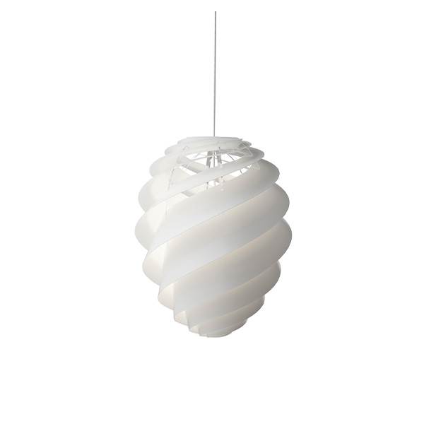 Klint Swirl   Pendel Large Hvid