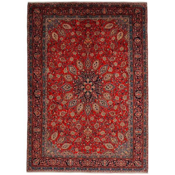 Ægte Iran Sarough Tæppe 220 x 305 cm – Unik Elegance!