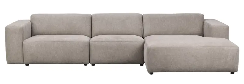 Rowico Willard Modulsofa med Højre Chaiselong - Beige