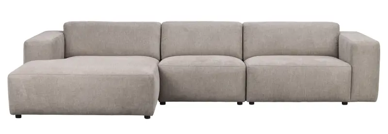 Rowico Willard 4-personers Modul Sofa med Chaiselong - Beige