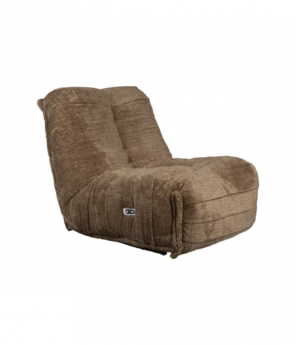Dutchbone Hamilton Recliner Stol med USB - Brun Komfort