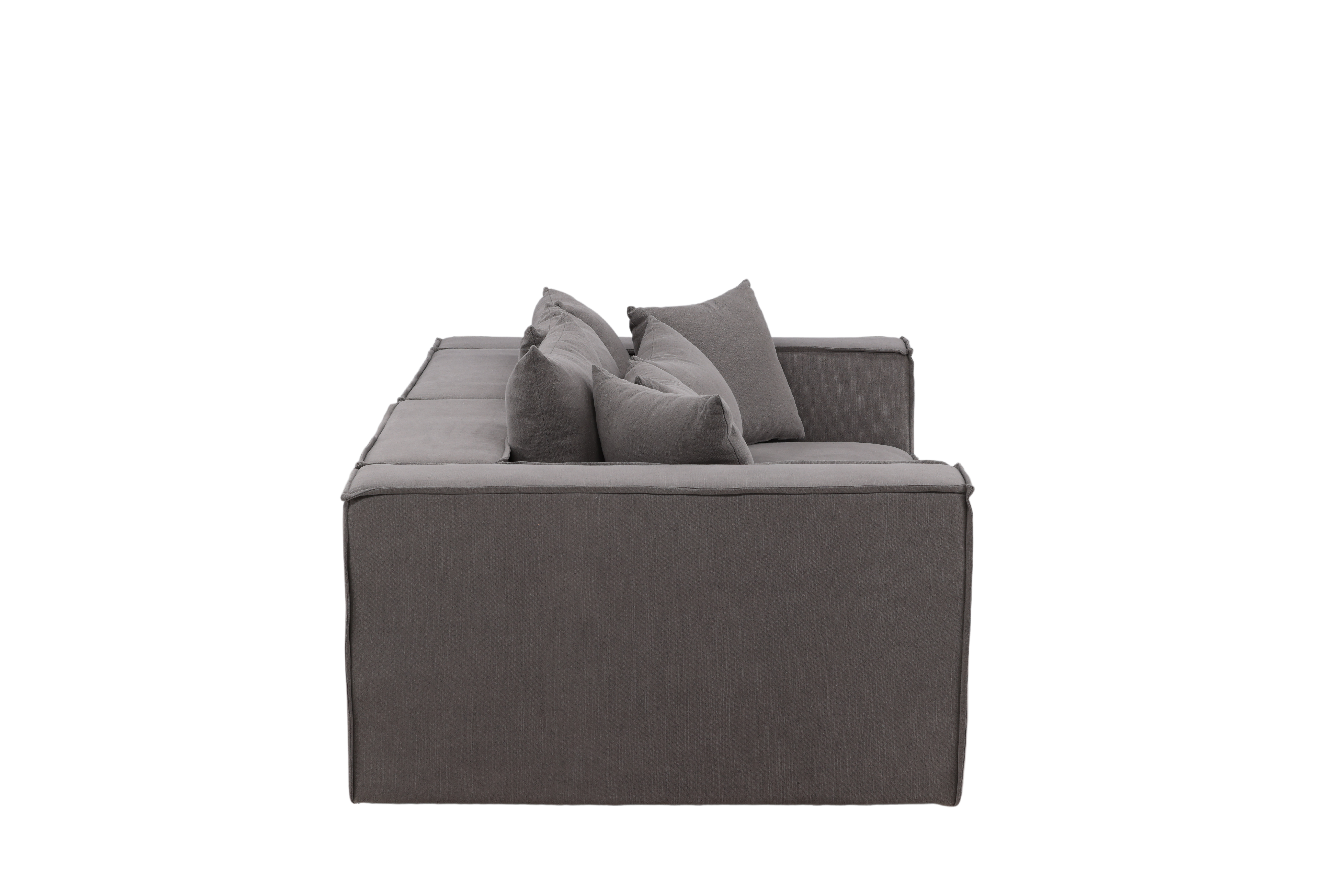 Vind Collection Gillholmen Sofa Grå  Stof  Linned