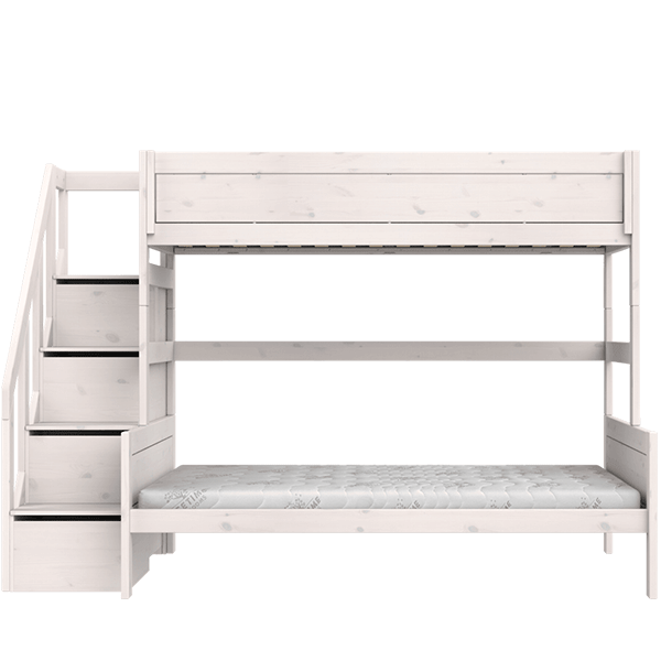 Lifetime Kidsrooms Familie Køjeseng Med Trappe 90 120x200