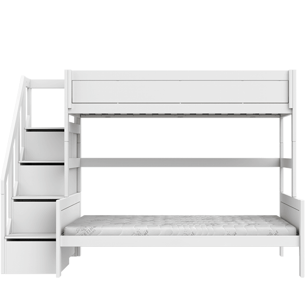 Lifetime Kidsrooms Familie Køjeseng Med Trappe 90 120x200