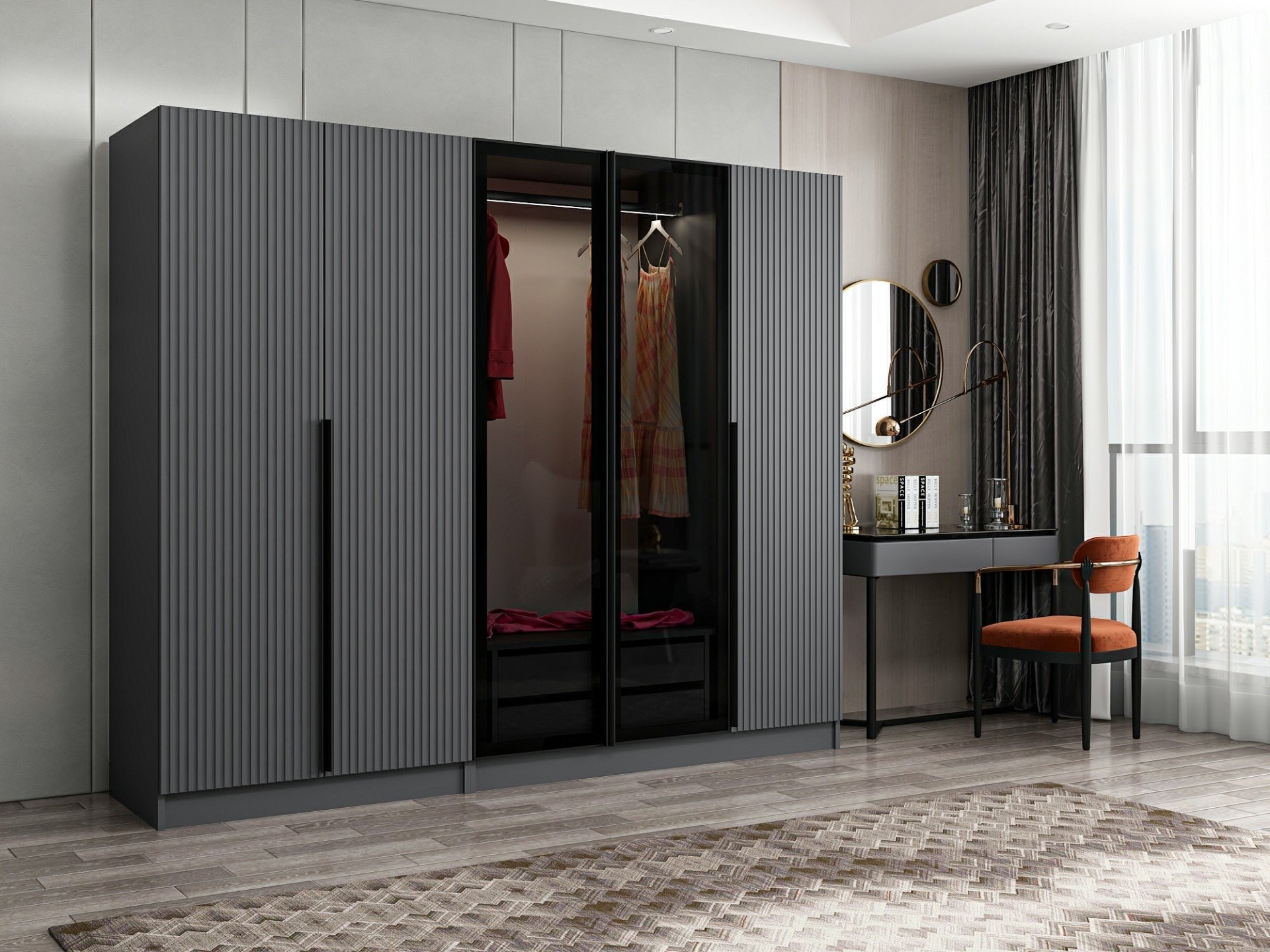 Elegant Funzi Living Plus 7803 Garderobe til opbevaring!